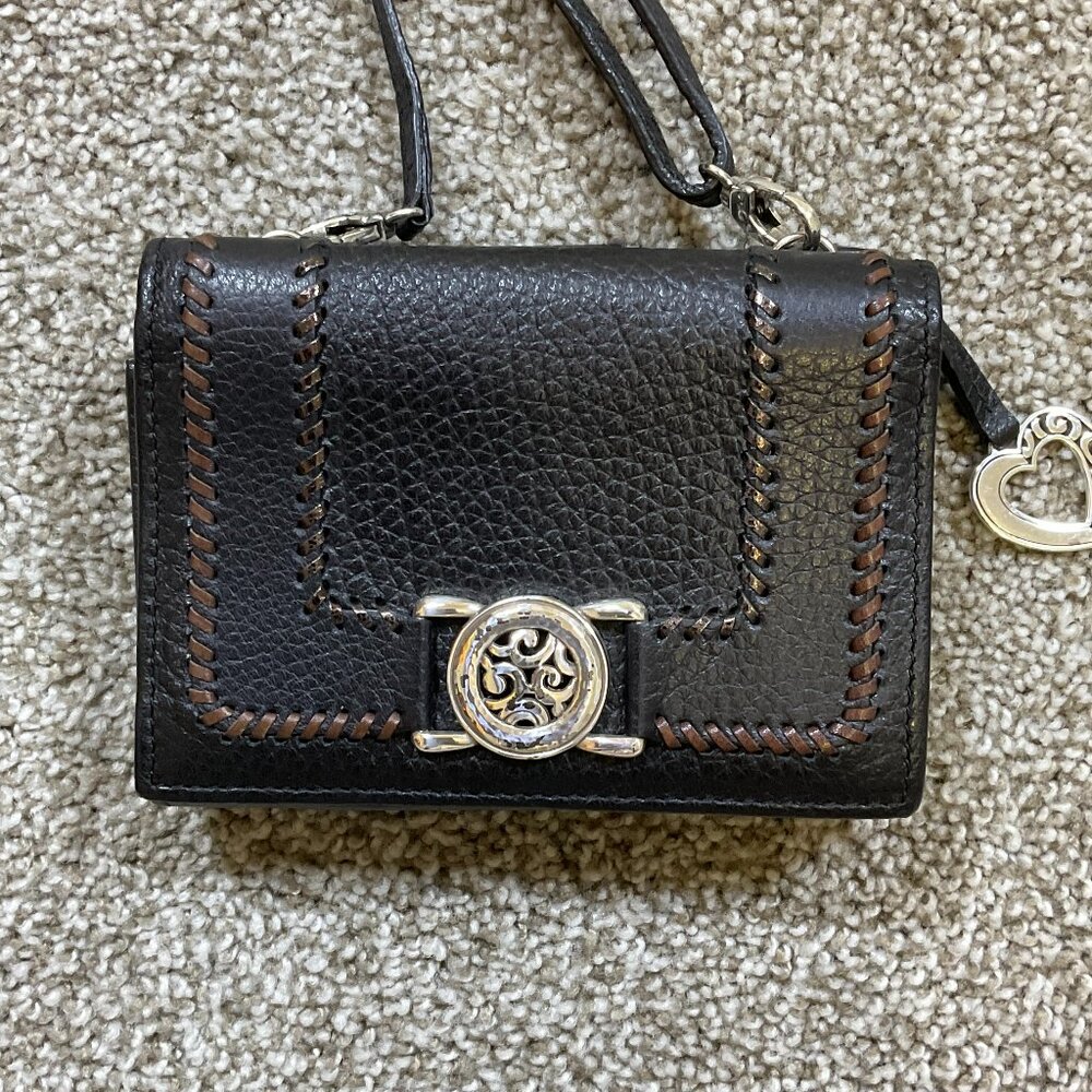 BRIGHTON BARBADOS‎ AUTUMN Petite Purse WALLET Organizer Small Crossbody bag
